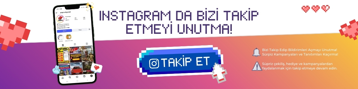 PvP Türkiye Instagram Takip Tanıtımı